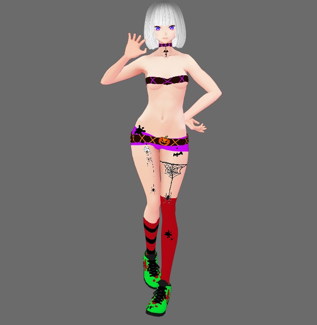 【VRoid用テクスチャ】おばけセット