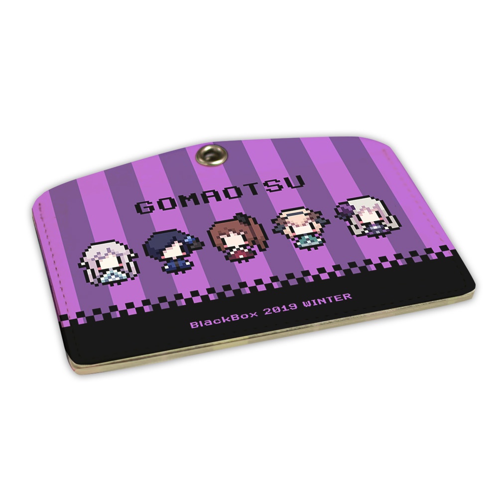 ゴ魔乙ドット絵パスケース&ICカードステッカー