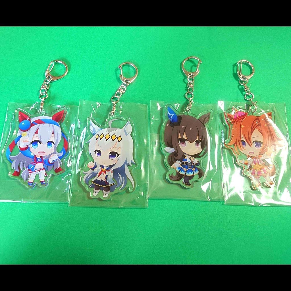 アクリルキーホルダービー