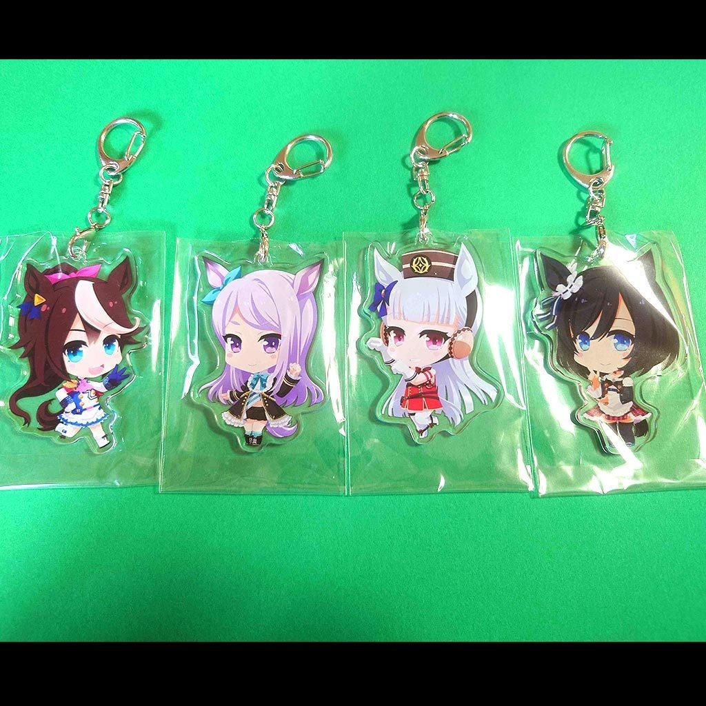 アクリルキーホルダービー