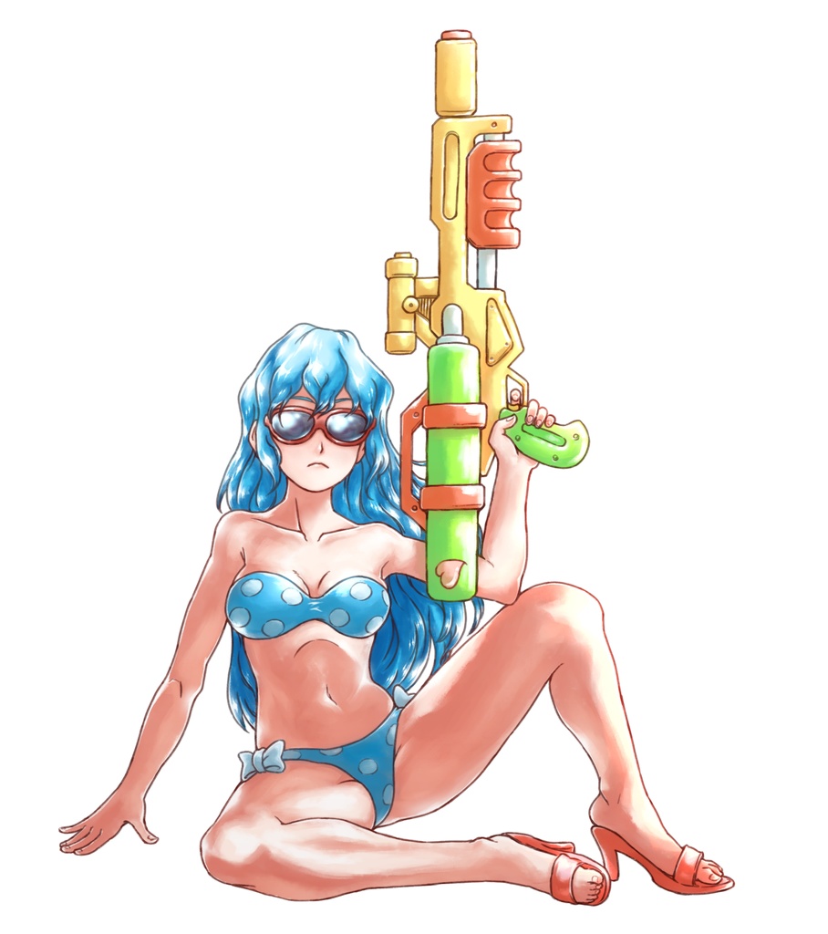 ざくアク:雪乃(水着) アクリルフィギュアスタンド