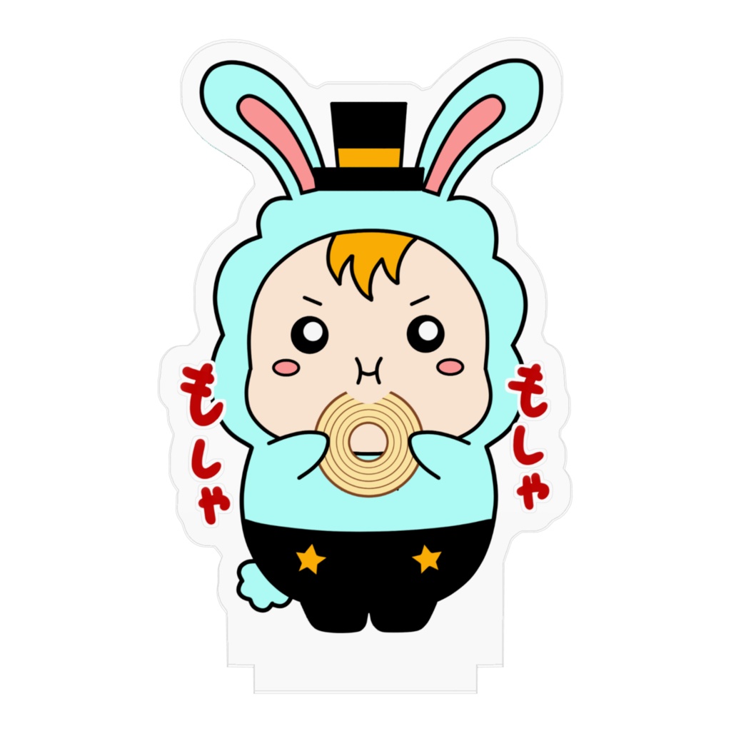 うさうさとねこねこ_アクリルフィギュア_ASMR_70