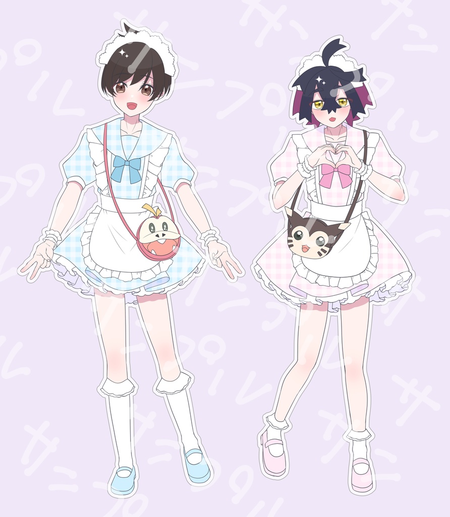 メイドさんアクスタセット