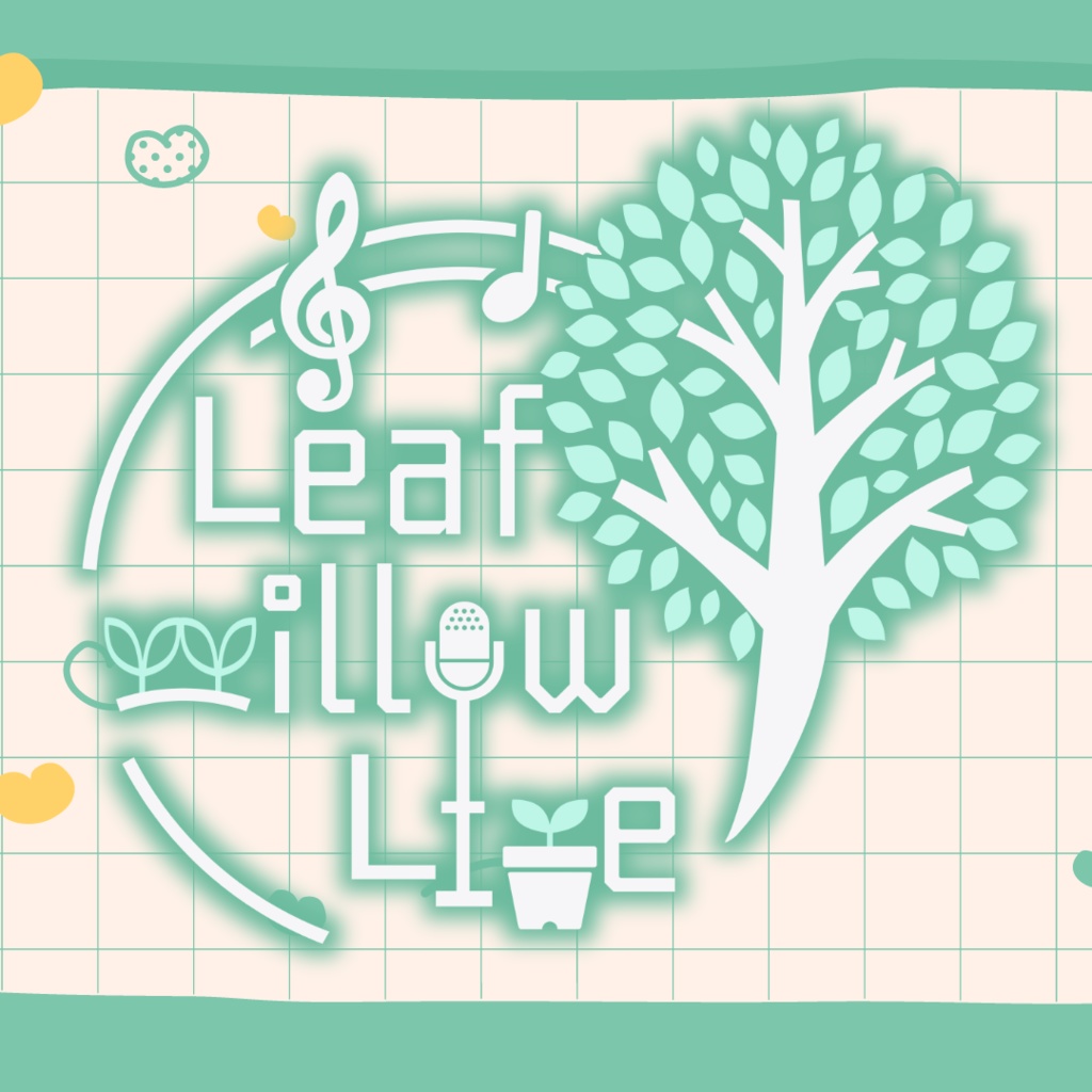 Leaf willow Live 公式 アクリルペンライト・ネックストラップ