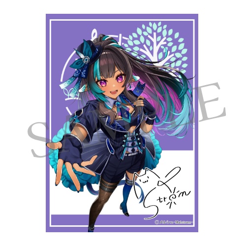 【Leaf willow Live出張版】 バックステージパス風ステッカー