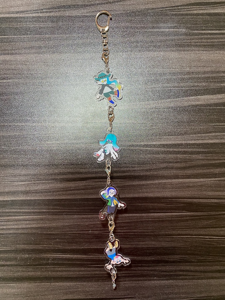 連結アクリルチャーム