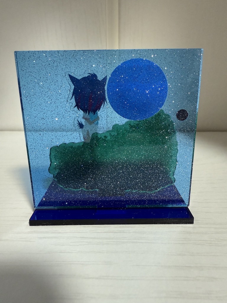 ミコッテ♂幼少期 立体アクリルスタンド