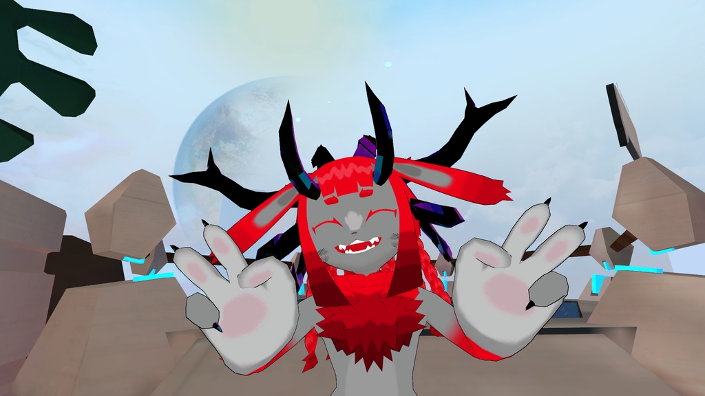 オリジナル3Dモデル 「黙示録のケモっ子」