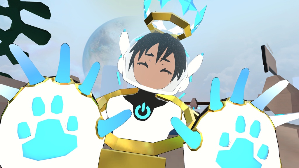 オリジナル3Dモデル 「星の子」