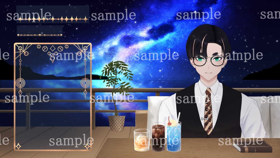 星空背景素材セット