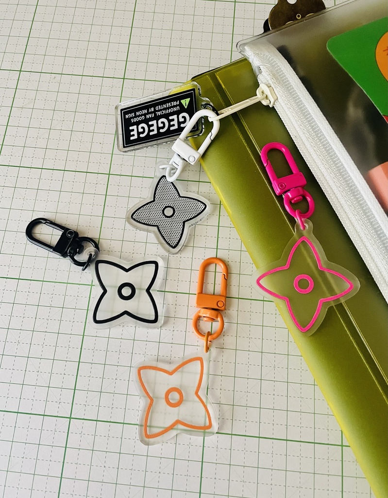 手裏剣アクリルキーホルダー