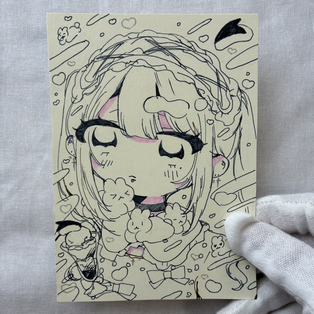 一発描き2枚セット