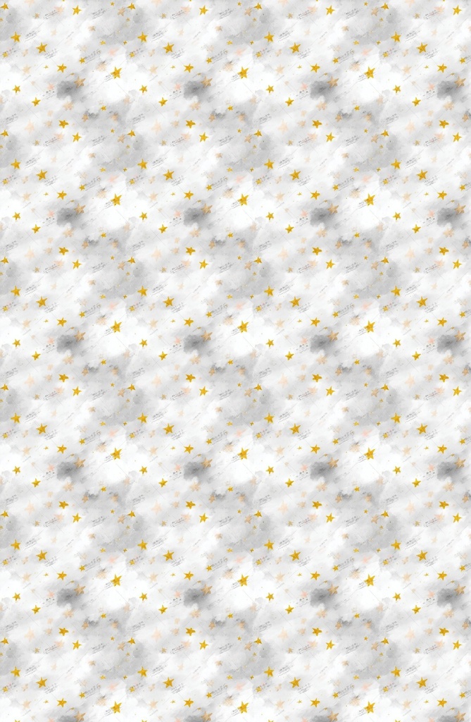 琥珀×宝石トーン 星と惑星のシームレスパターン12種|Celestial Chic Vol.2 Gilded Twilight