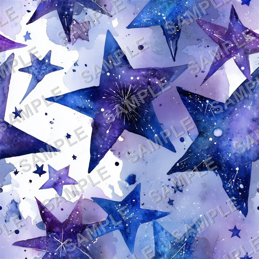 くすみカラー×アンティークゴールドの星柄12種|Celestial Chic Vol.4 Muted Starlight