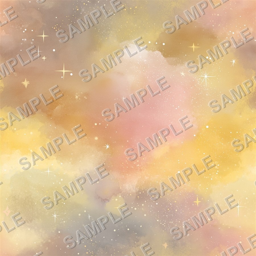 くすみカラー×アンティークゴールドの星柄12種|Celestial Chic Vol.4 Muted Starlight