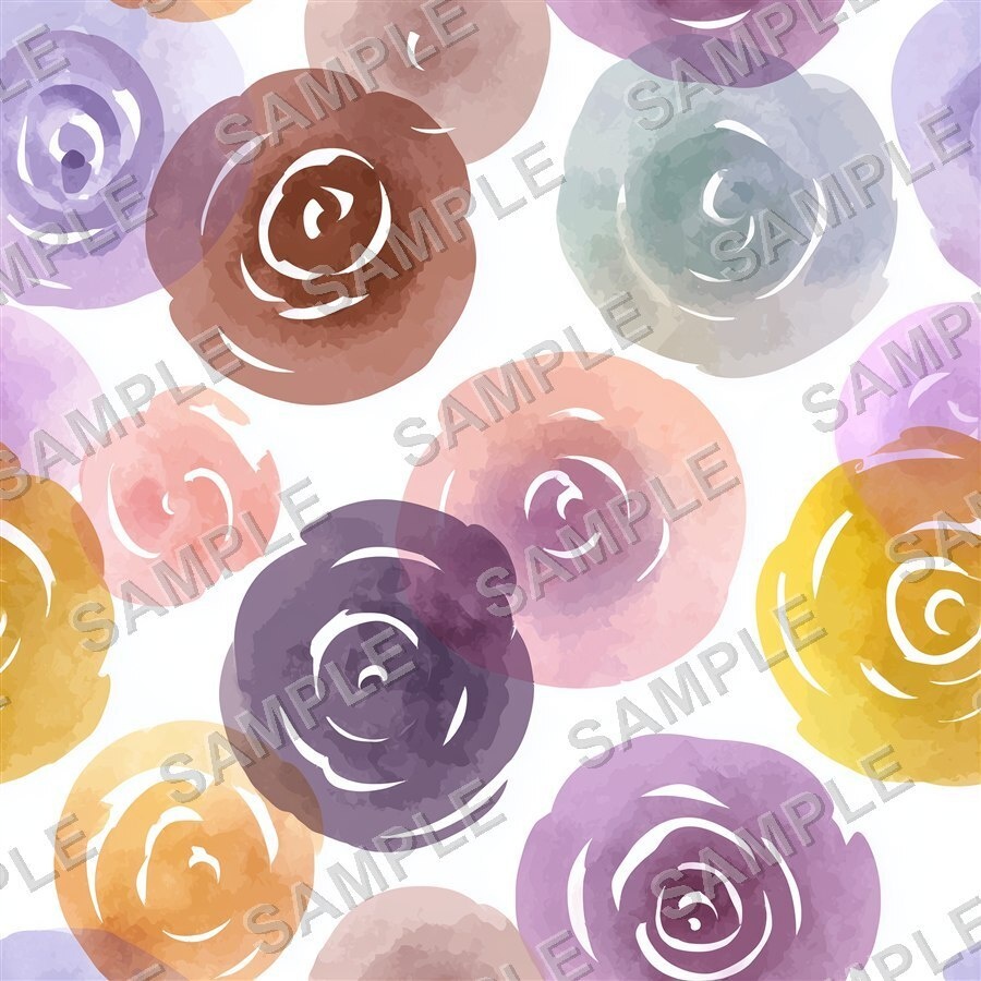 ベリー×プラムの大胆な花柄24種│BoldBlooms Vol.2 BerryPlum