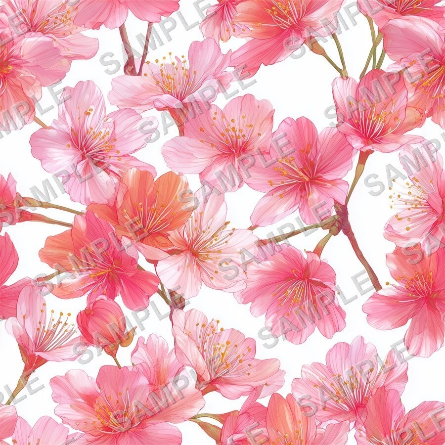 夢見心地な桜柄24種│CherryBlossom Vol.2 BlossomDream