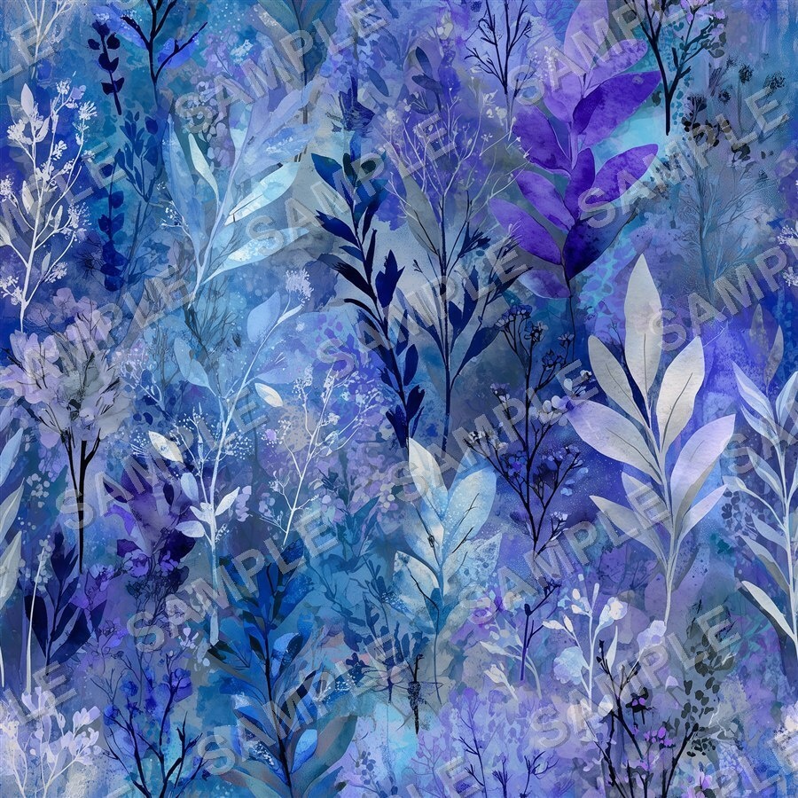 黄昏の森の花柄24種|DarkJewelTone Vol.2 TwilightGrove
