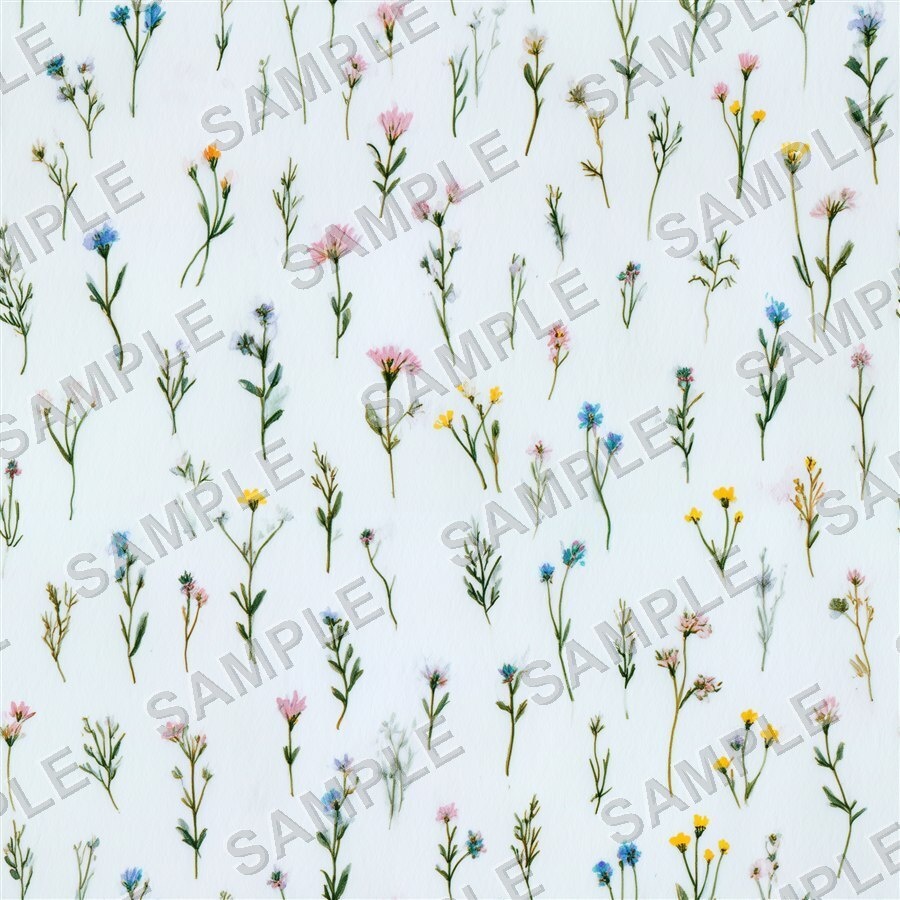 DitsyFlorals Vol.1 BlueLavender|青×ラベンダーの小花柄24種