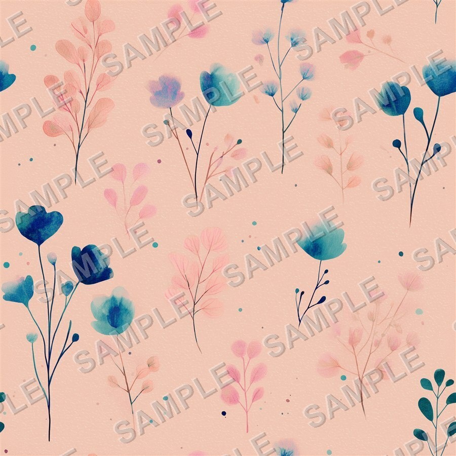 ピンクブラッシュの小花柄24種|DitsyFlorals Vol.2 PinkBlush