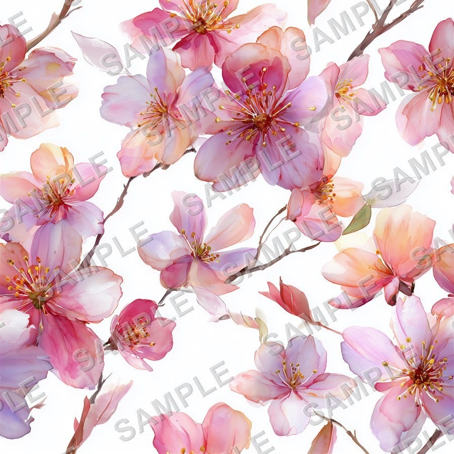 ピンクブラッシュの小花柄24種|DitsyFlorals Vol.2 PinkBlush