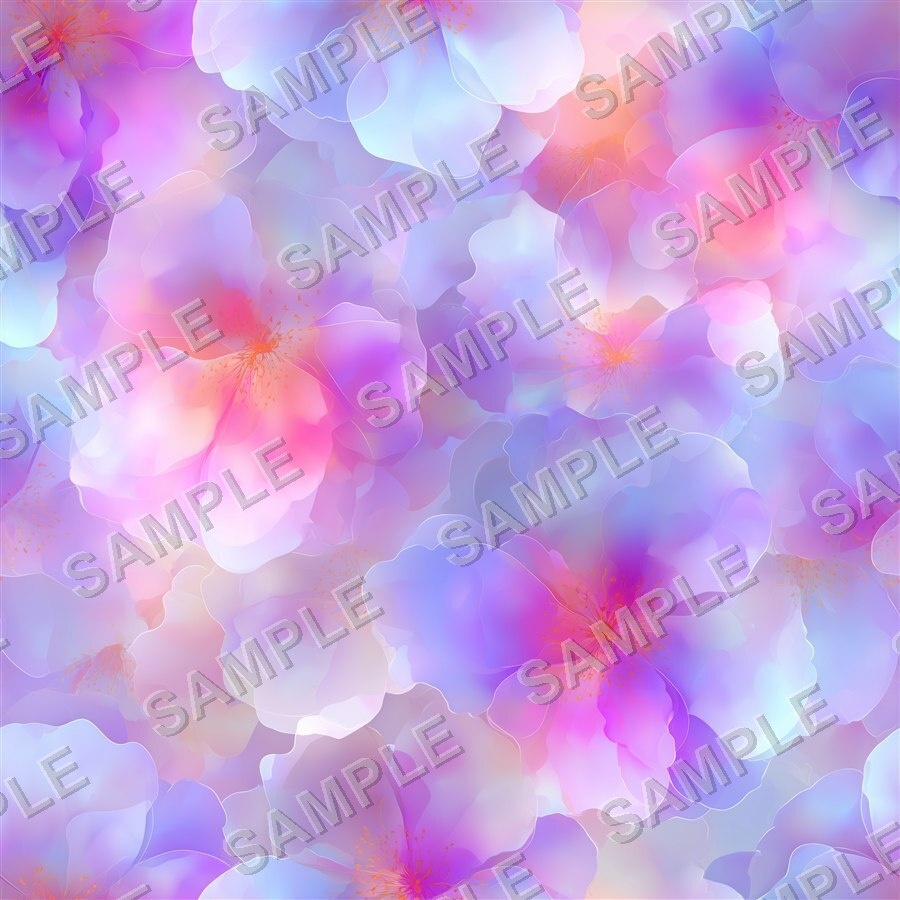 ローズゴールドの淡い花柄24種|Ethereal Vol.1 RoseGold