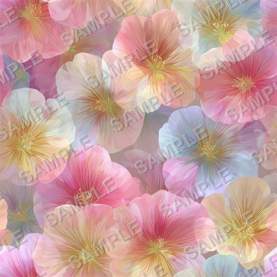 ローズゴールドの淡い花柄24種|Ethereal Vol.1 RoseGold