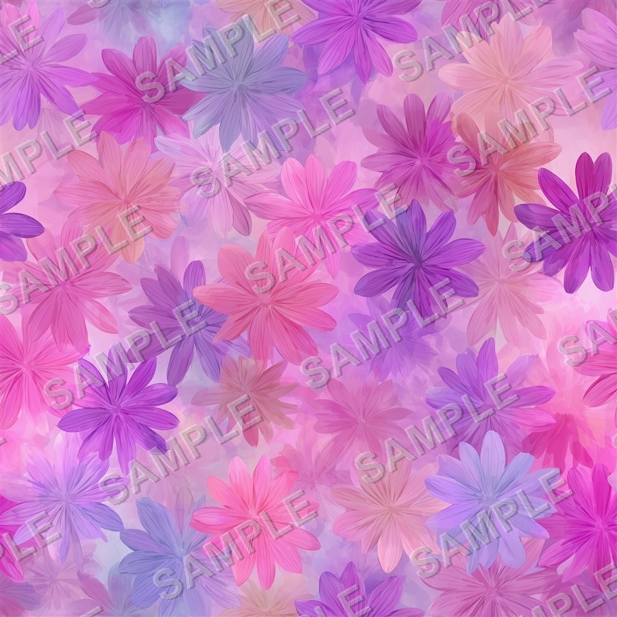 ローズゴールドの淡い花柄24種|Ethereal Vol.1 RoseGold