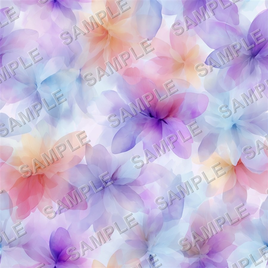 ローズゴールドの淡い花柄24種|Ethereal Vol.1 RoseGold