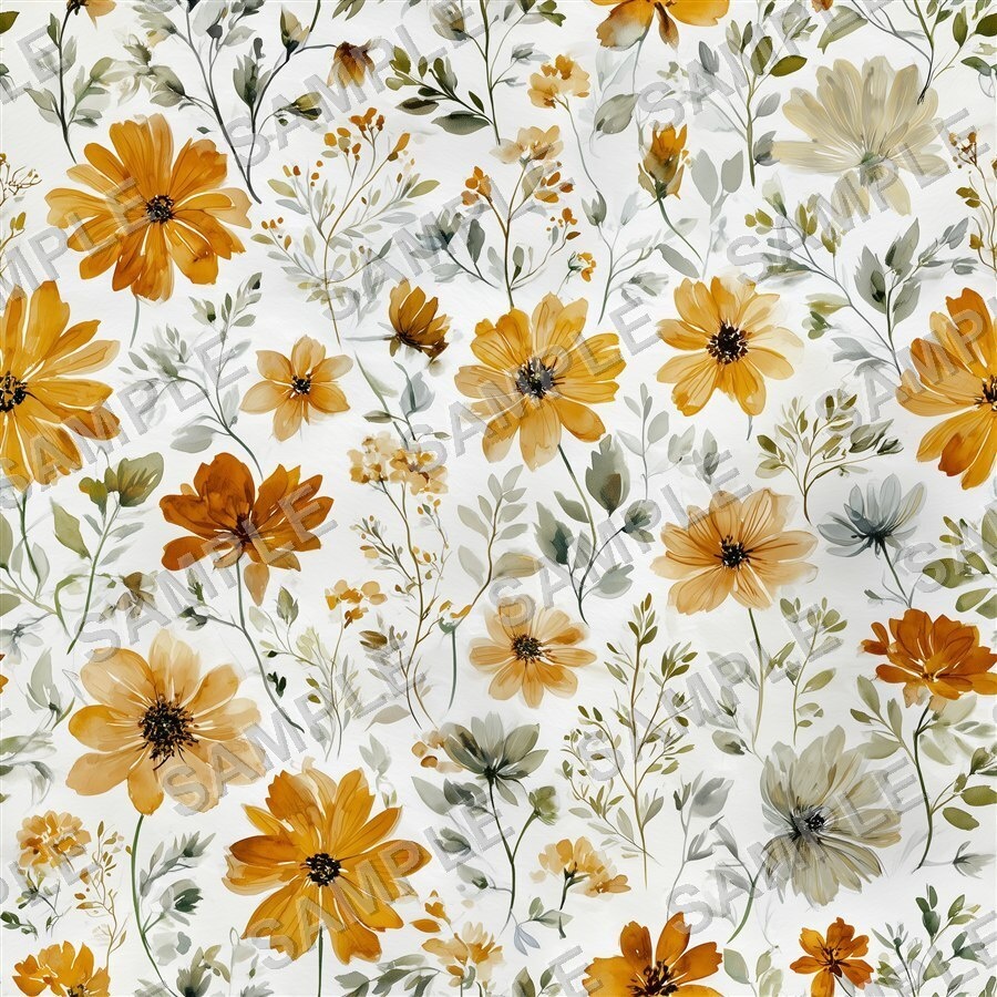 ゴールデンメドウの小花柄24種|DitsyFlorals Vol.3 GoldenMeadow