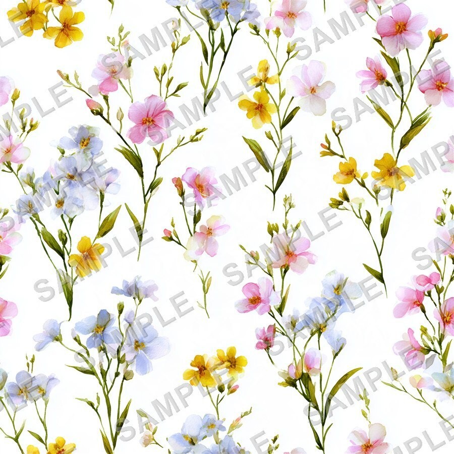 ゴールデンメドウの小花柄24種|DitsyFlorals Vol.3 GoldenMeadow
