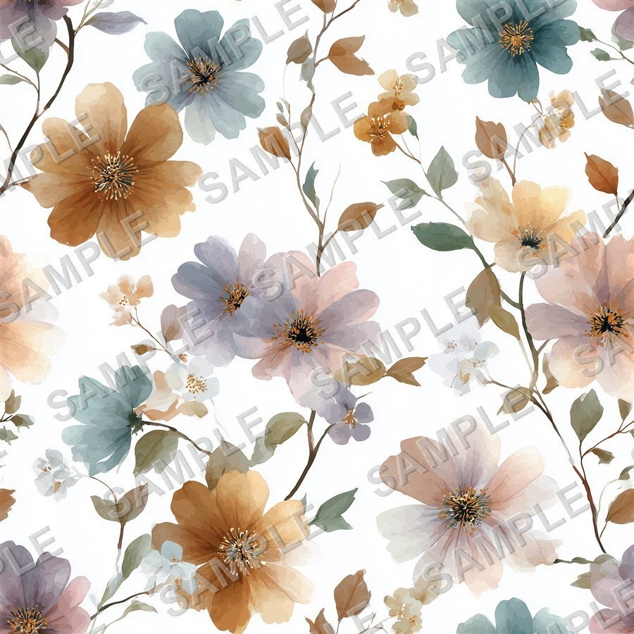 ゴールデンメドウの小花柄24種|DitsyFlorals Vol.3 GoldenMeadow