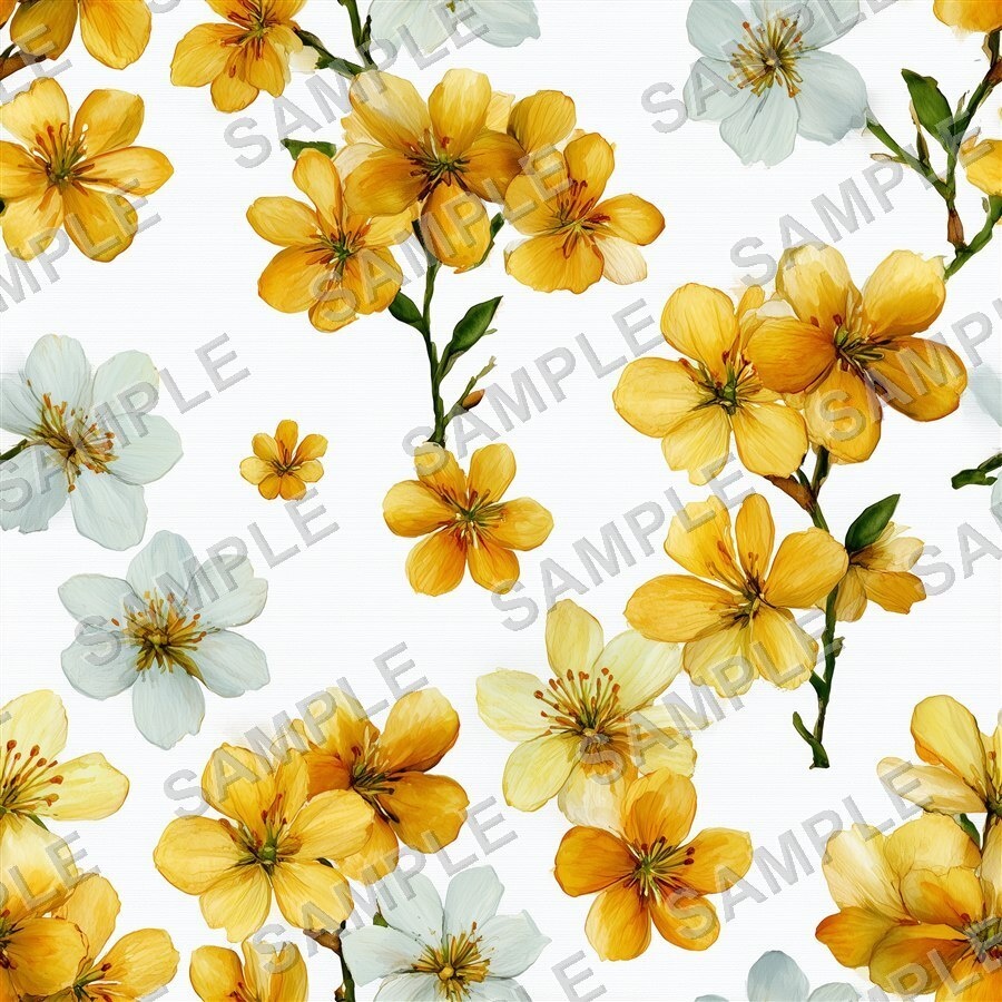 ゴールデンメドウの小花柄24種|DitsyFlorals Vol.3 GoldenMeadow