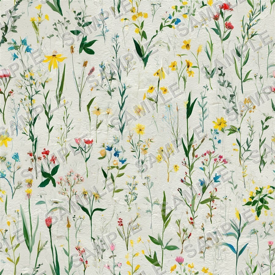 カラフルガーデンミックス小花柄24種|DitsyFlorals Vol.5 GardenMix