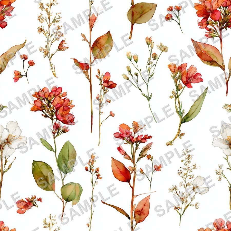ワイルドブルームの小花柄24種|DitsyFlorals Vol.7 WildBloom