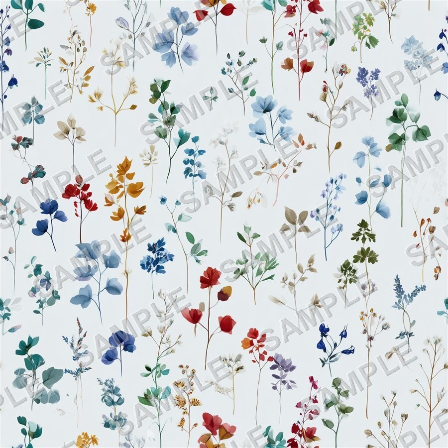 ワイルドブルームの小花柄24種|DitsyFlorals Vol.7 WildBloom