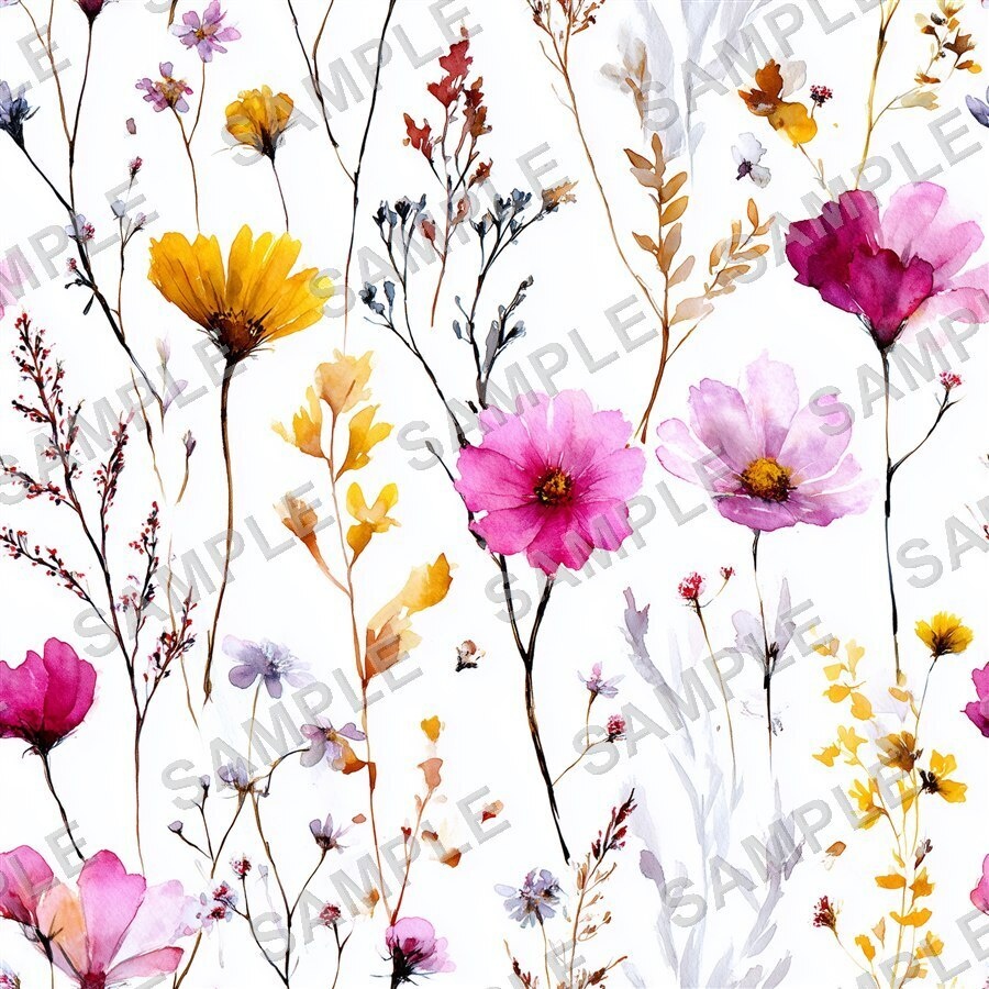 ワイルドブルームの小花柄24種|DitsyFlorals Vol.7 WildBloom