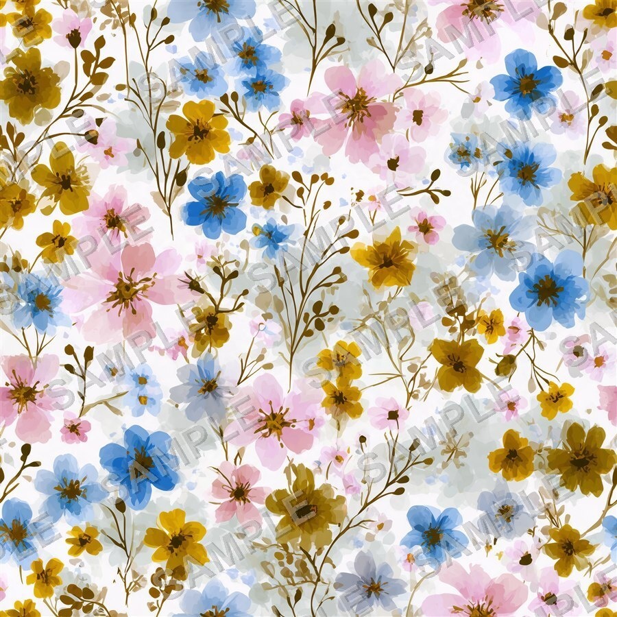 ワイルドブルームの小花柄24種|DitsyFlorals Vol.7 WildBloom