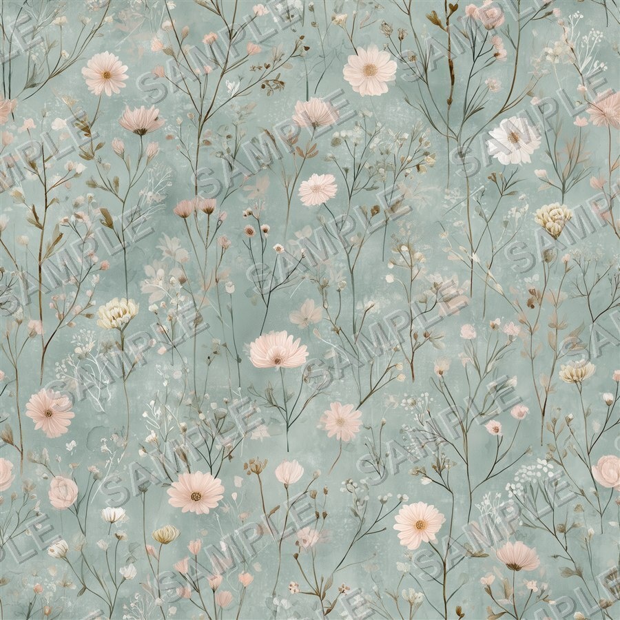 くすみニュートラルの花柄24種|DustyMuted Vol.1 SoftNeutral