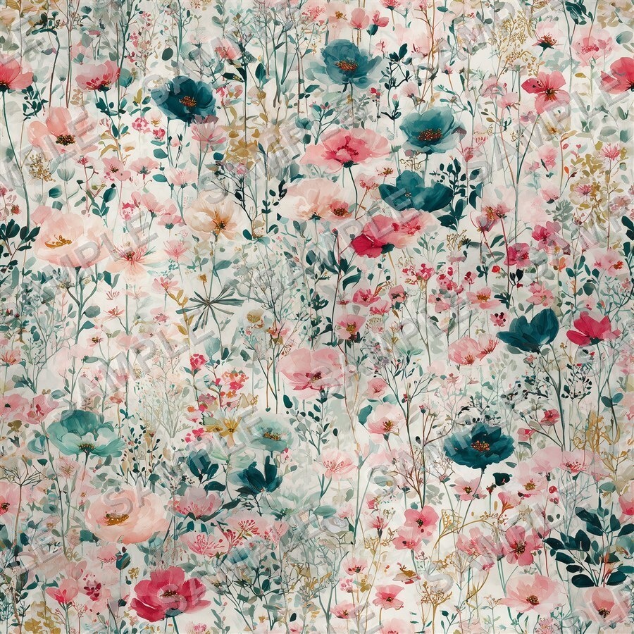 ミックスニュートラルの花柄24種|DustyMuted Vol.2 MixedNeutral