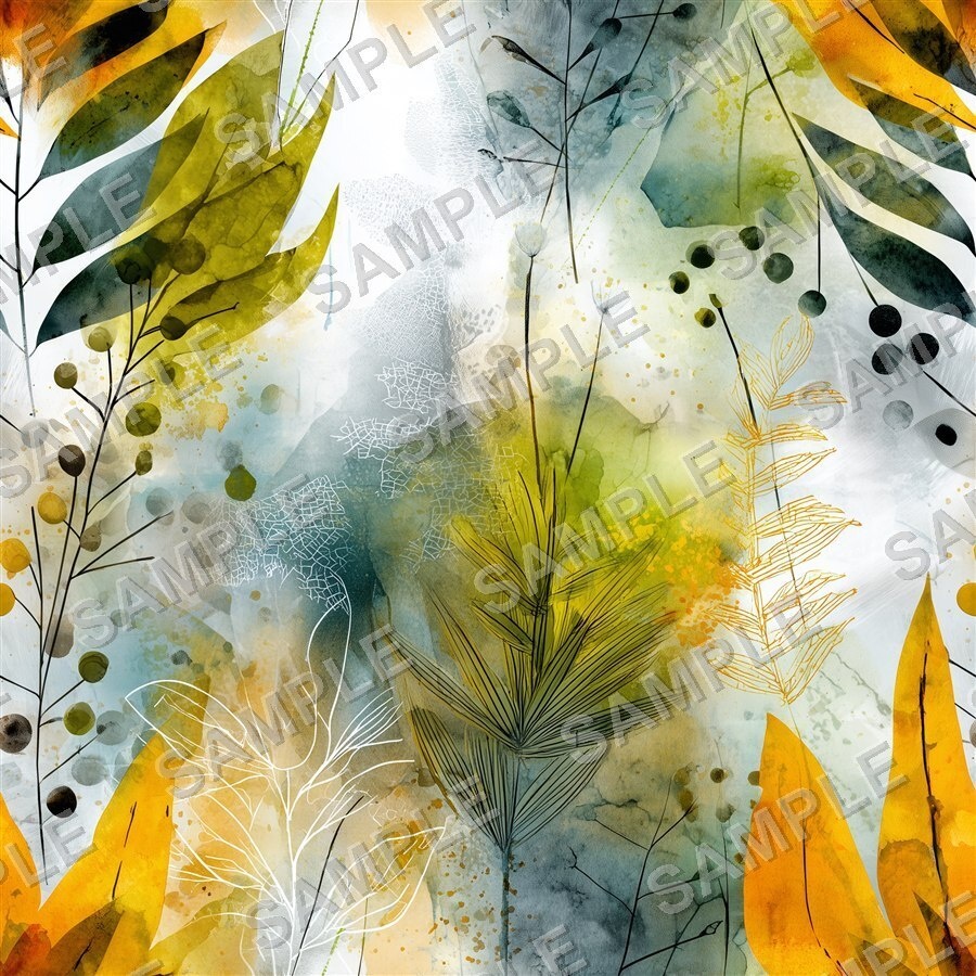ミックスニュートラルの花柄24種|DustyMuted Vol.2 MixedNeutral