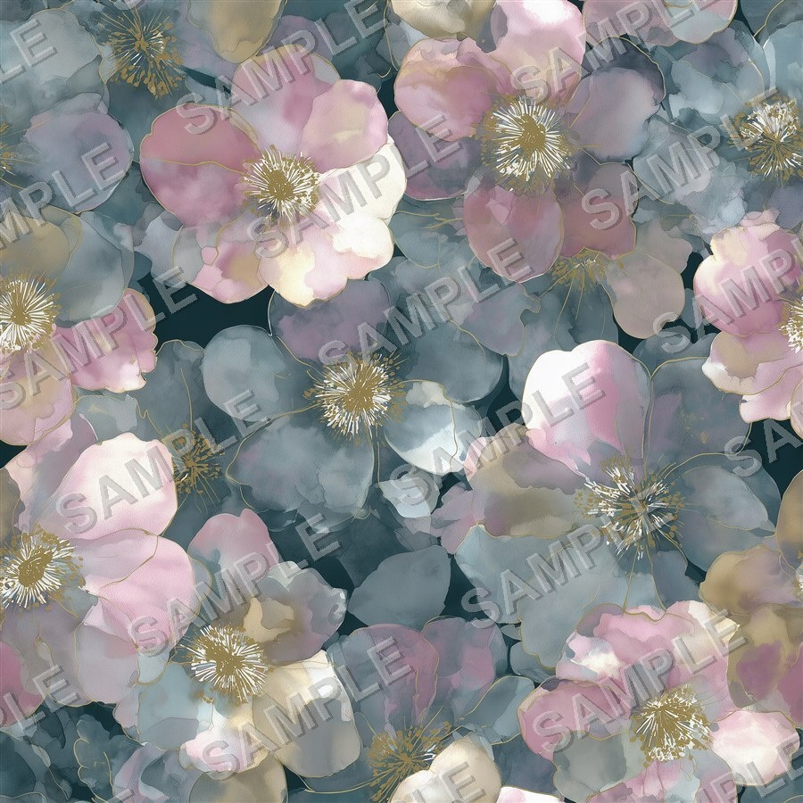 ミックスニュートラルの花柄24種|DustyMuted Vol.2 MixedNeutral