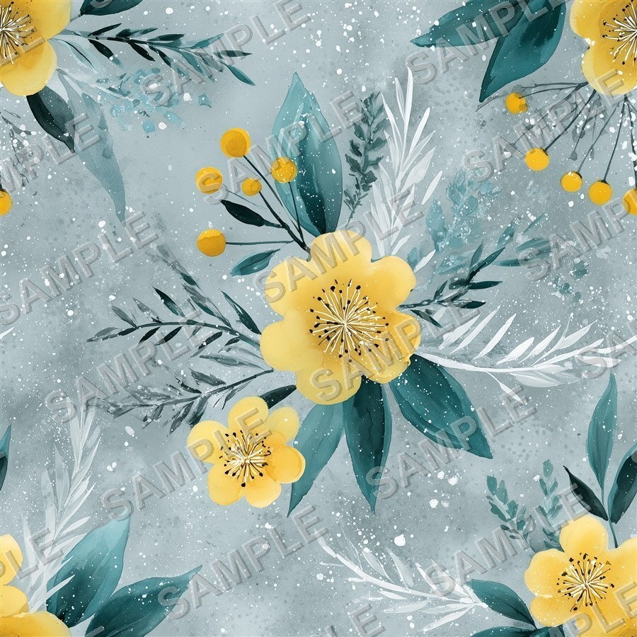 ミックスニュートラルの花柄24種|DustyMuted Vol.2 MixedNeutral