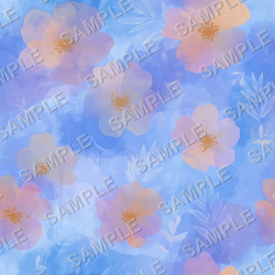 ミックスニュートラルの花柄24種|DustyMuted Vol.2 MixedNeutral