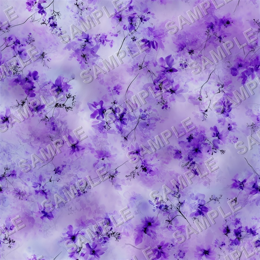 やわらかいぼかしの淡い花柄24種|Ethereal Vol.6 SoftBlur