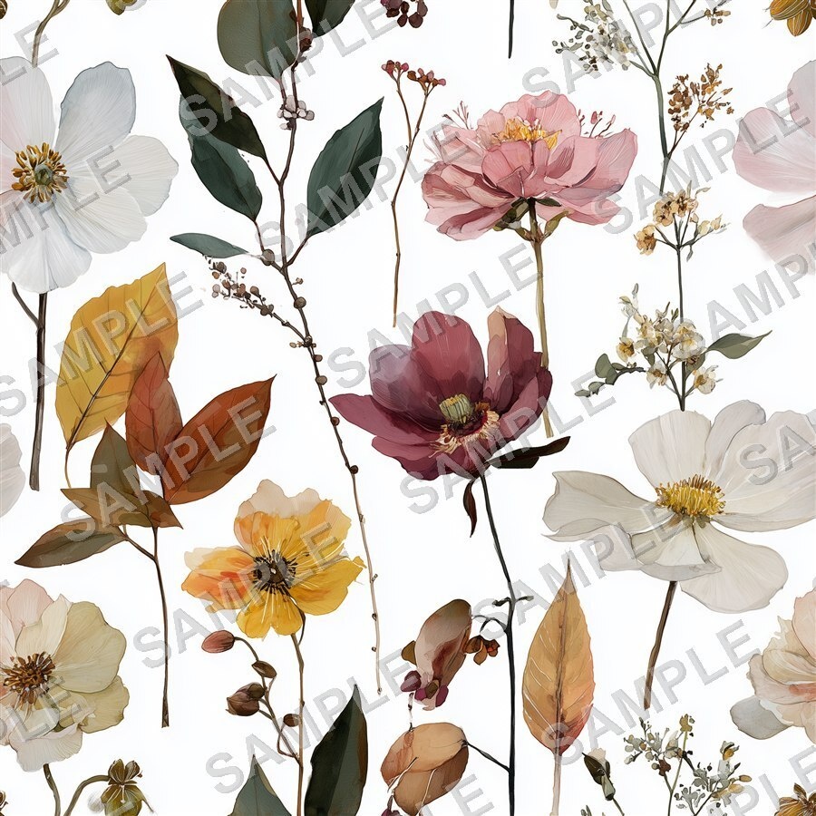 アソート植物柄24種|MixedBotanical Vol.1 Assorted