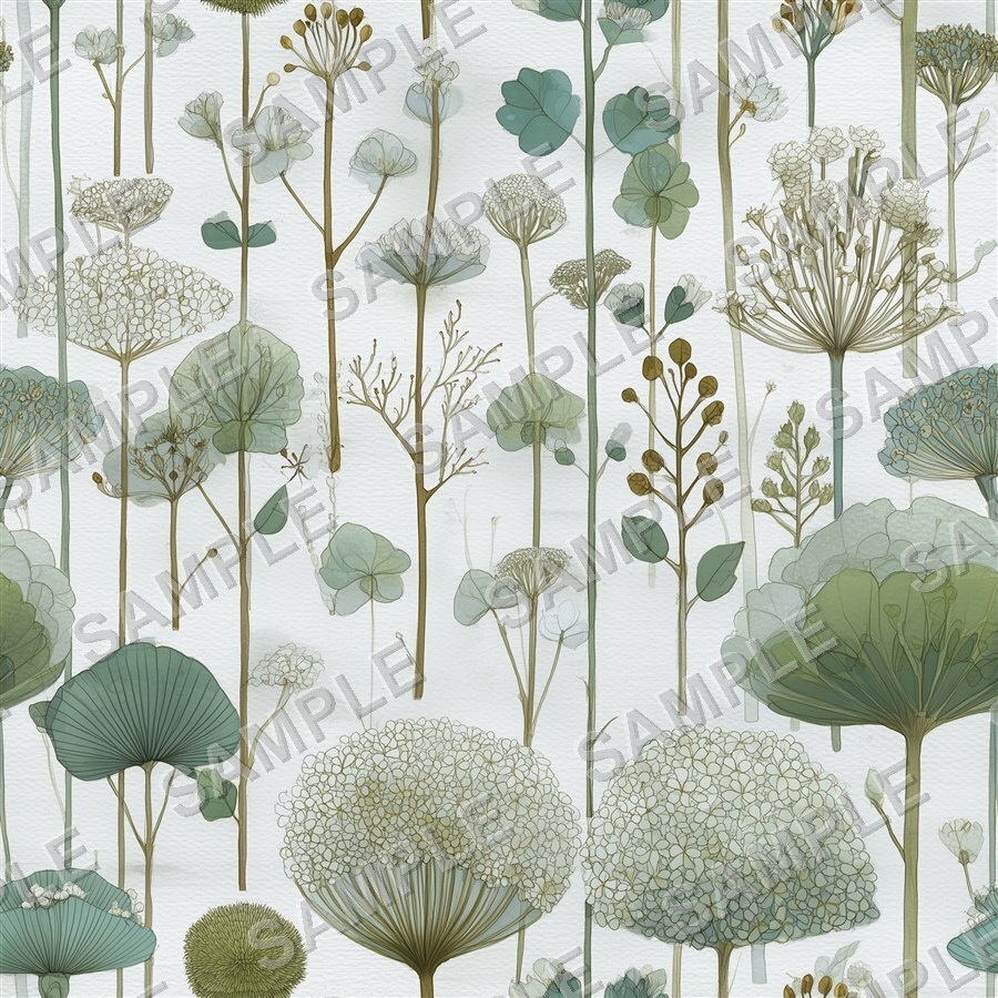 アソート植物柄24種|MixedBotanical Vol.1 Assorted