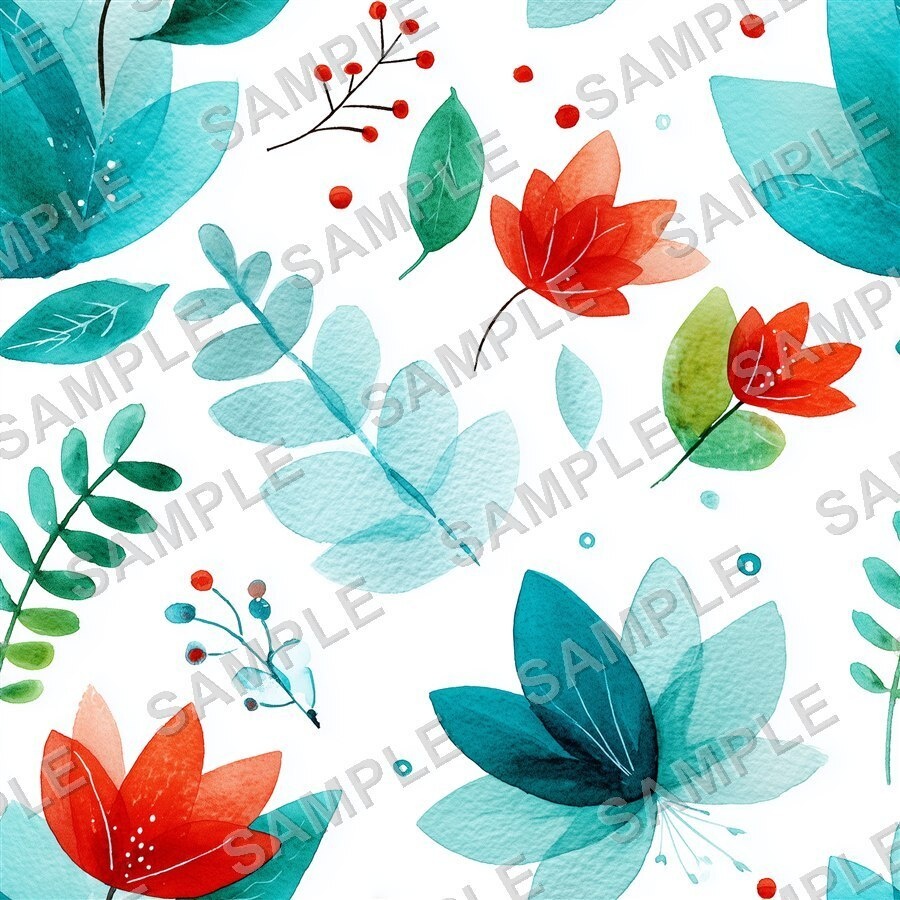北欧テイストの花柄24種|NordicFloral Vol.1 ScandiBloom