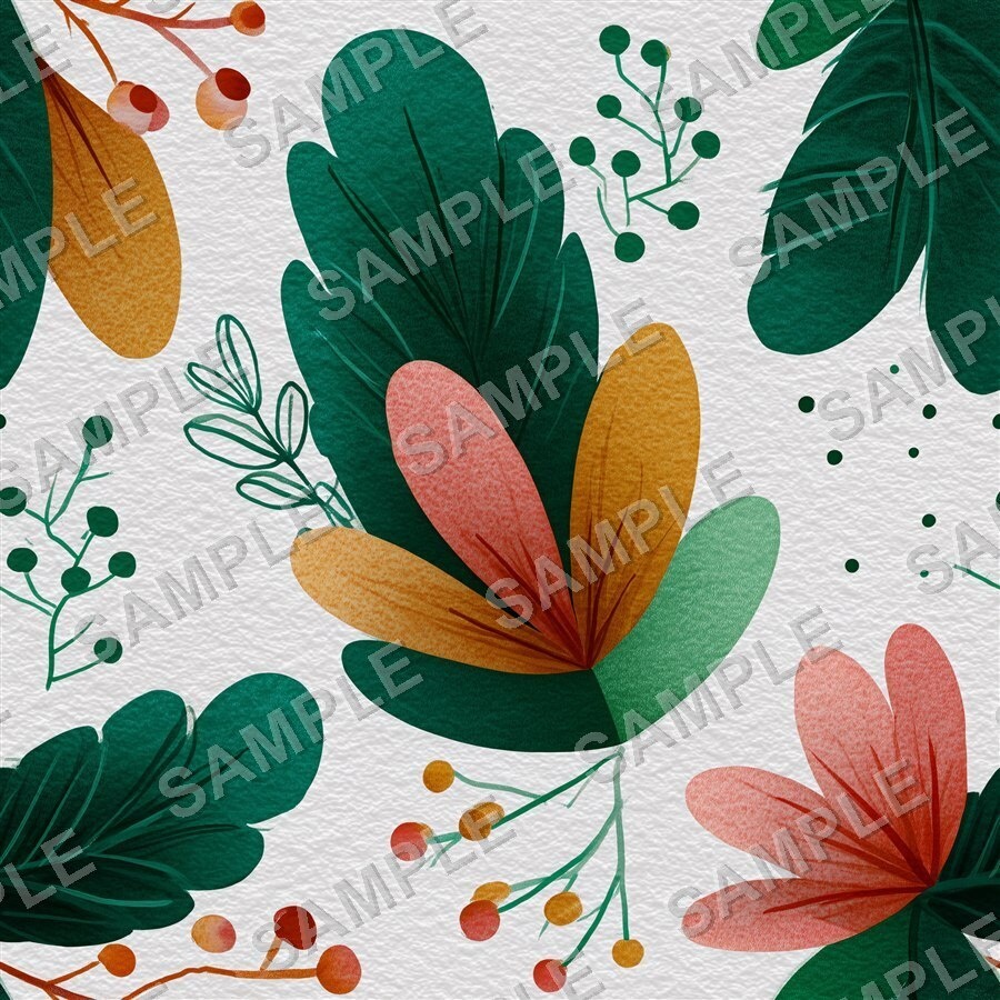 北欧テイストの花柄24種|NordicFloral Vol.1 ScandiBloom