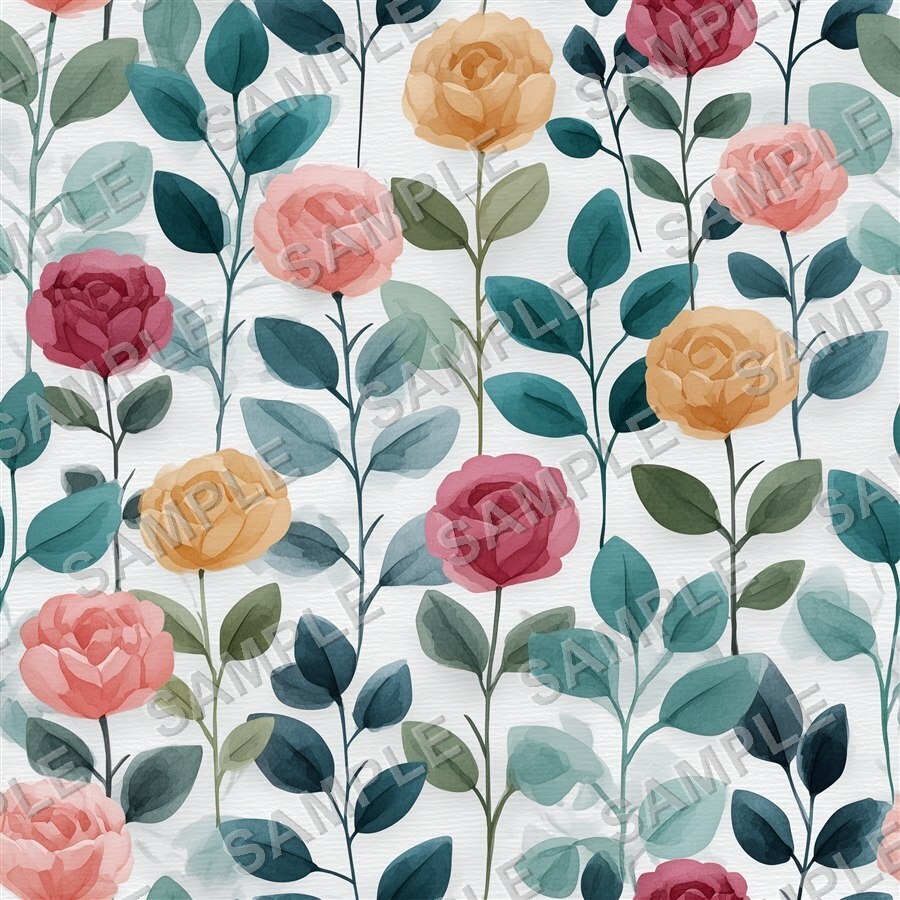 北欧テイストの花柄24種|NordicFloral Vol.1 ScandiBloom